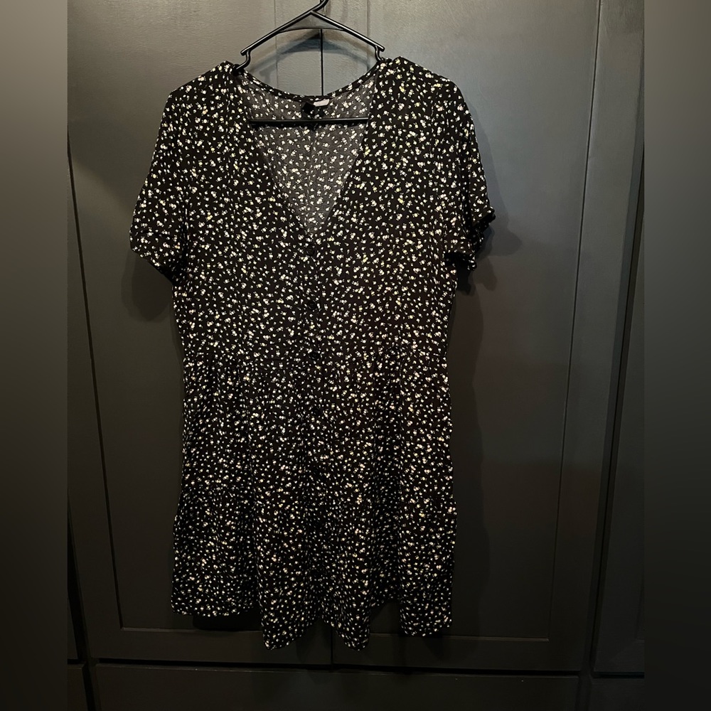 Mini floral dress
